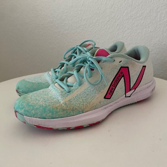 New‎ Balance FuelCell 996v4 Tennis Shoes All Court Mint Low Top Women's 11M - Picture 1 of 15